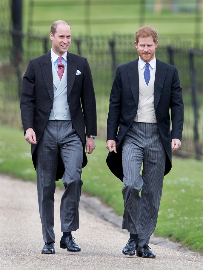 Prince William & Prince Harry Are All Smiles