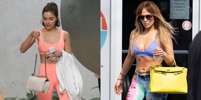 Stars In Sexy Workout Cothes