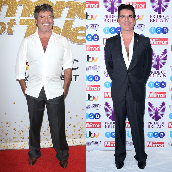 Simon Cowell, 20-pounds Ligther