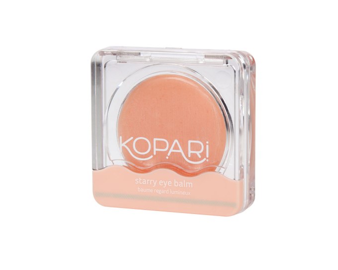 Kopari’s Starry Eye Balm, $28, KopariBeauty.com, Sephora, Ulta