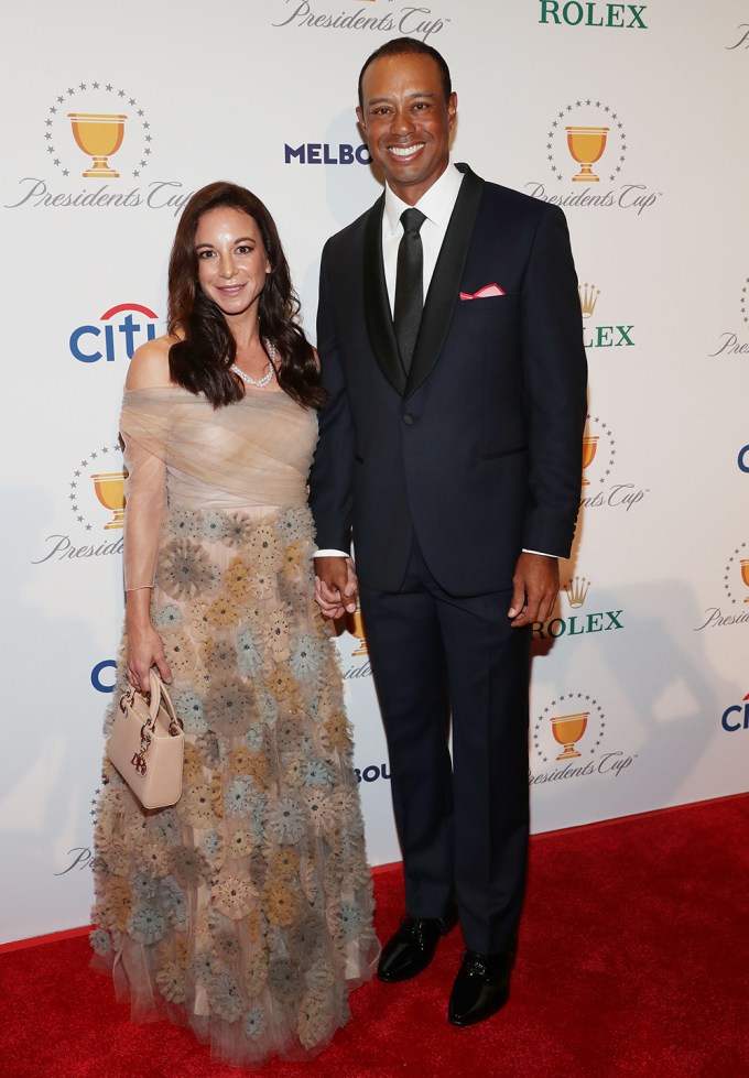 Tiger Woods & Erica Herman at the 2019 Presidents Cup Golf gala in Melbourne