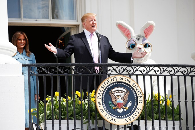 Trump, Washington, USA – 22 Apr 2019