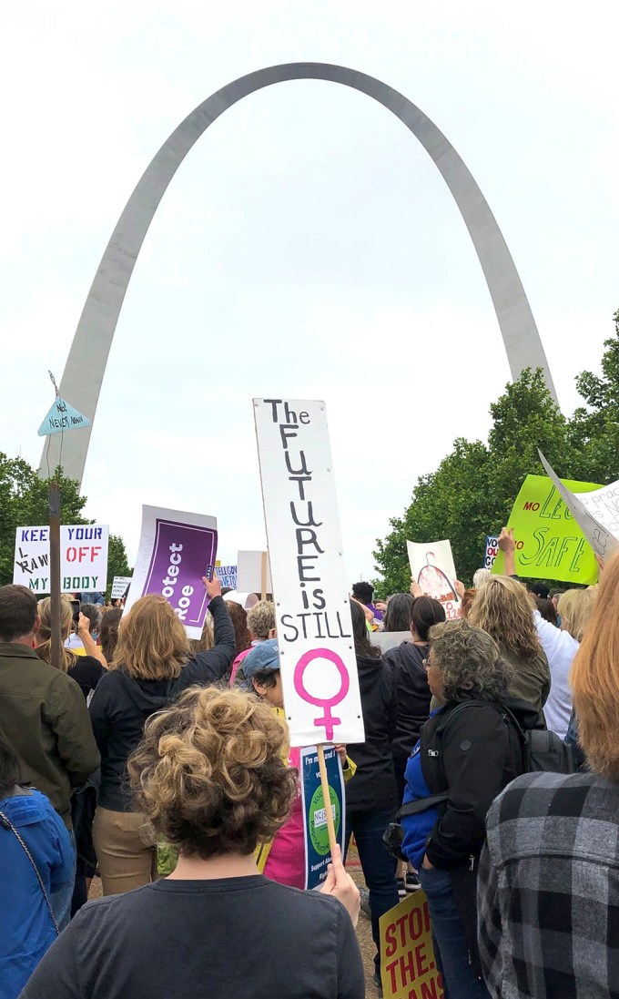 Abortion Ban Protest In St. Louis