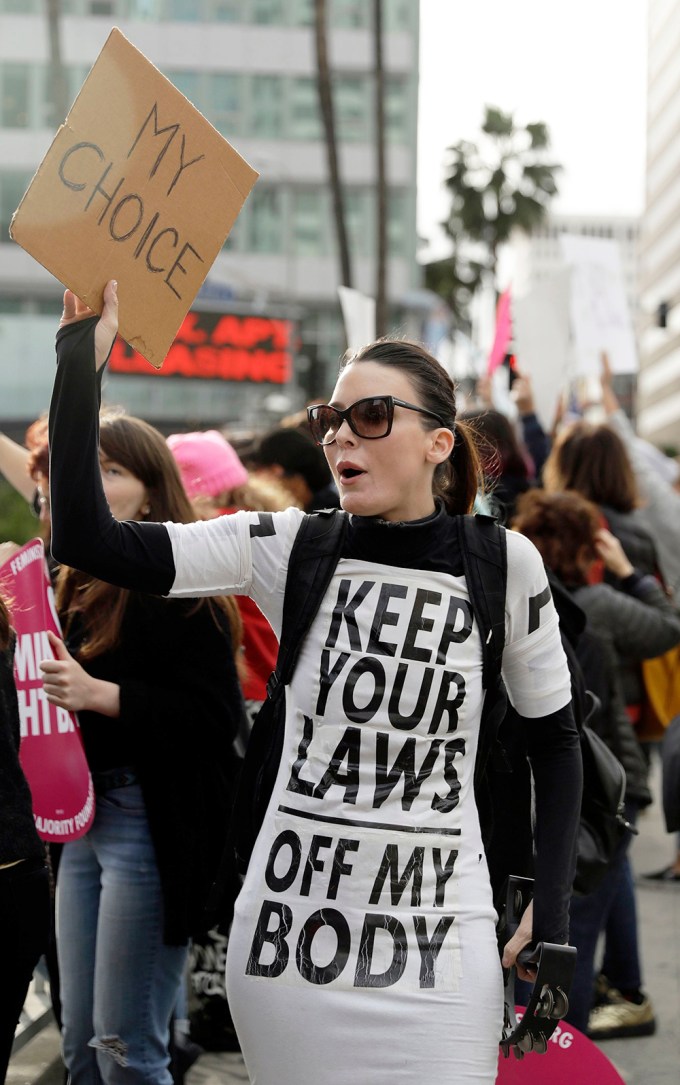Abortion Ban Protest In Los Angeles