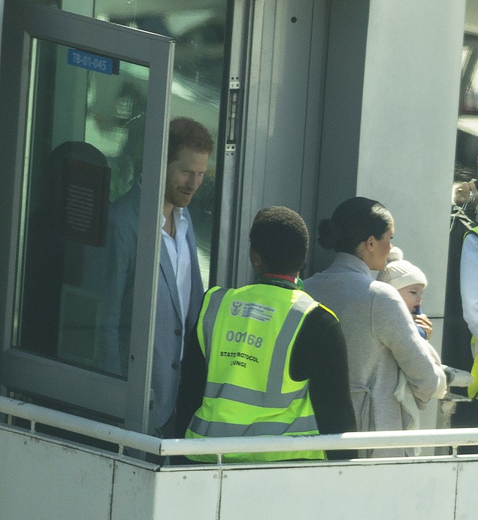 Prince Harry And Meghan Markle Arrive In South Africa