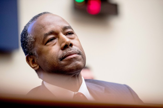 Ben Carson at a House Financial Services Committee hearing