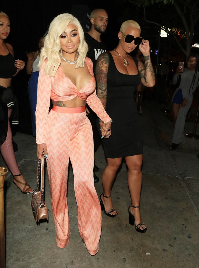 Blac Chyna with pal Amber Rose