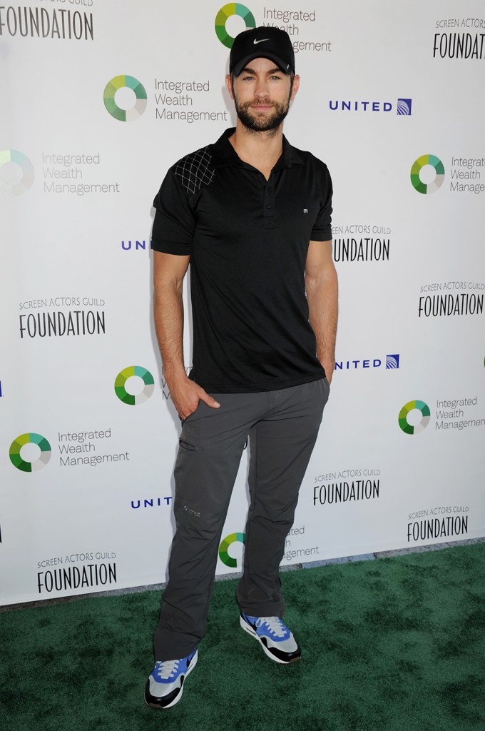 Chace Crawford At The SAG Foundation Golf Classic Event