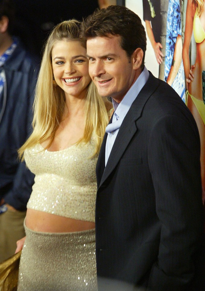 Charlie Sheen & Denise Richards Attend ‘The Big Bounce’ Premiere