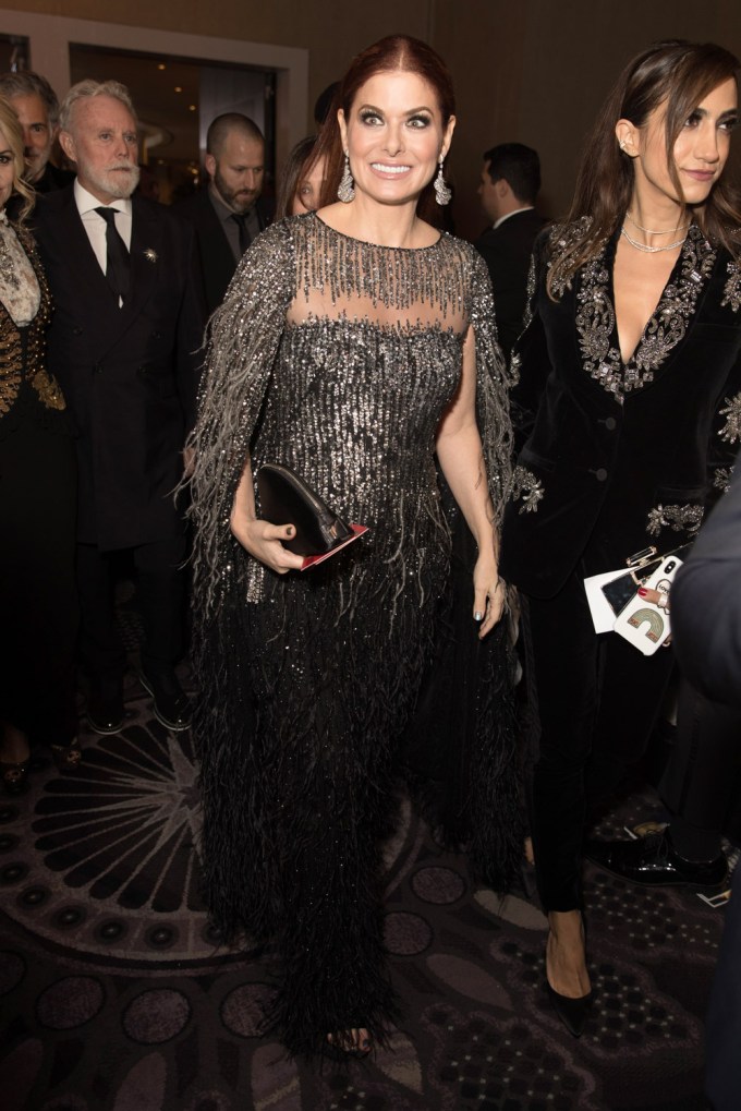 Debra Messing At 2019 Golden Globes