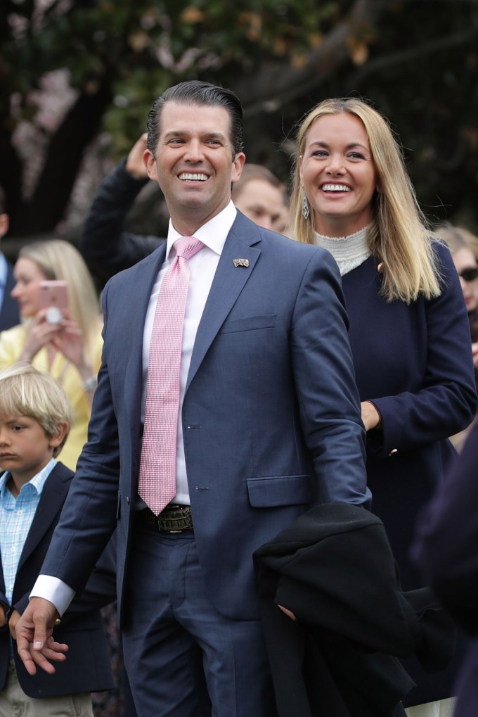 Donald Trump Jr. With His Ex-Wife Vanessa