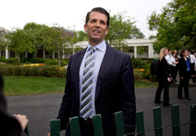 Donald Trump Jr. At The White House