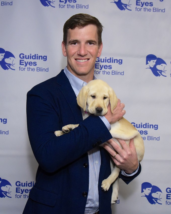 Eli Manning and Guiding Eyes for the Blind