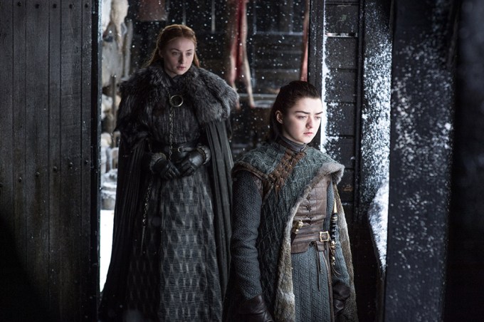 Sansa And Arya Stark In Season 7