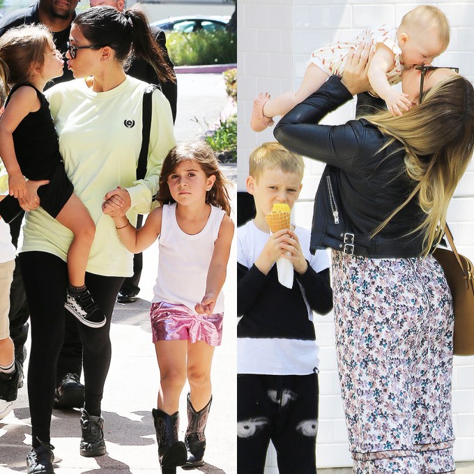 Cutest Photos Of Celeb Moms Out & About With Their Kids