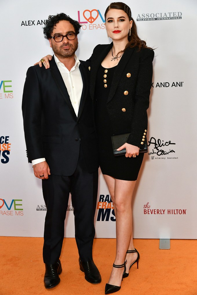 Johnny Galecki & Alaina Meyer At 26th Annual “Race To Erase MS” Gala