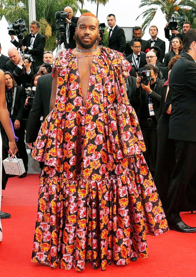 Kiddy Smile Wearing A Floral Gown At Cannes Film Festival