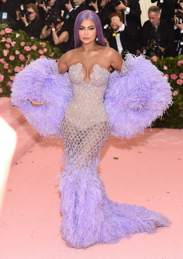 Kylie Jenner in purple gown at Met Gala 2019 ~ I want her style