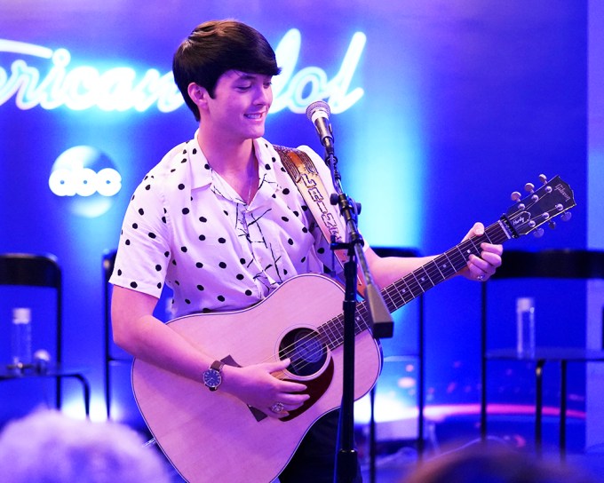 Laine Hardy During Private ‘American Idol’ Performance