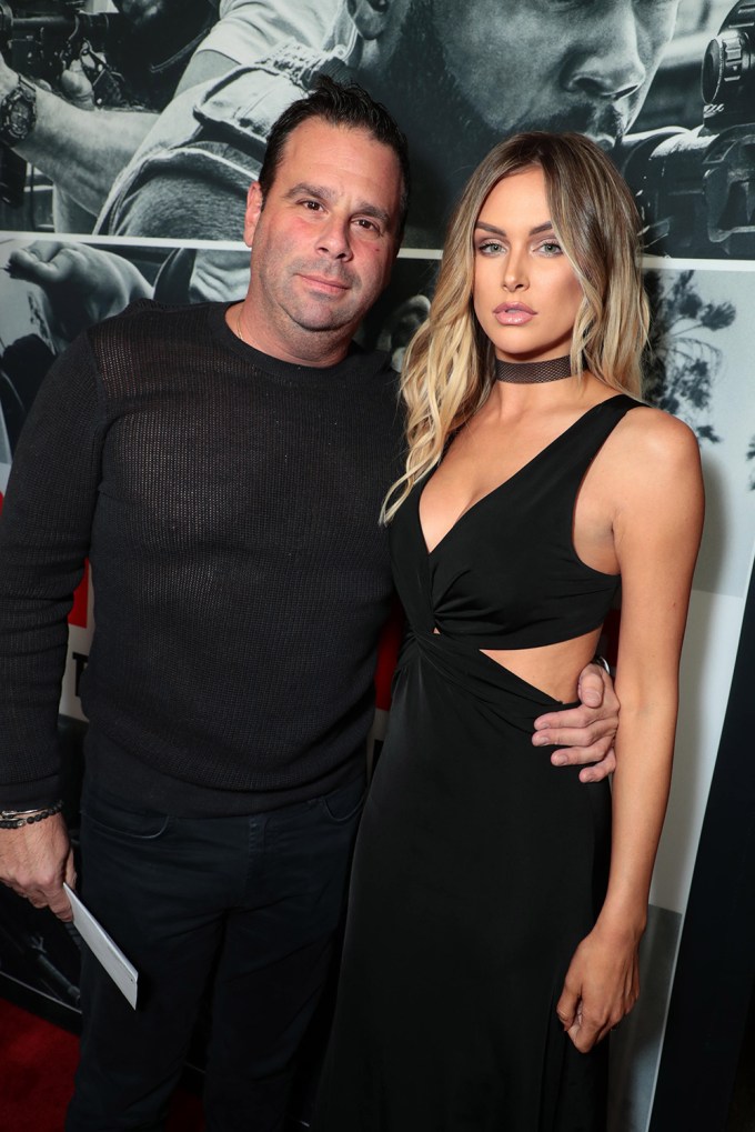 Lala Kent & Randall Emmett at the premiere of ‘Den of Thieves’