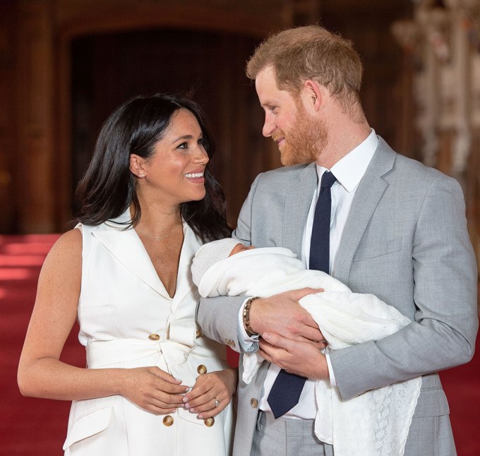 Prince Harry & Meghan Markle Debut Baby Archie