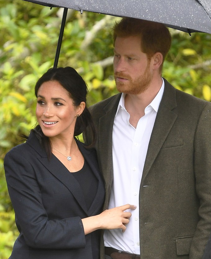 Meghan Markle Cozies Up To Prince Harry