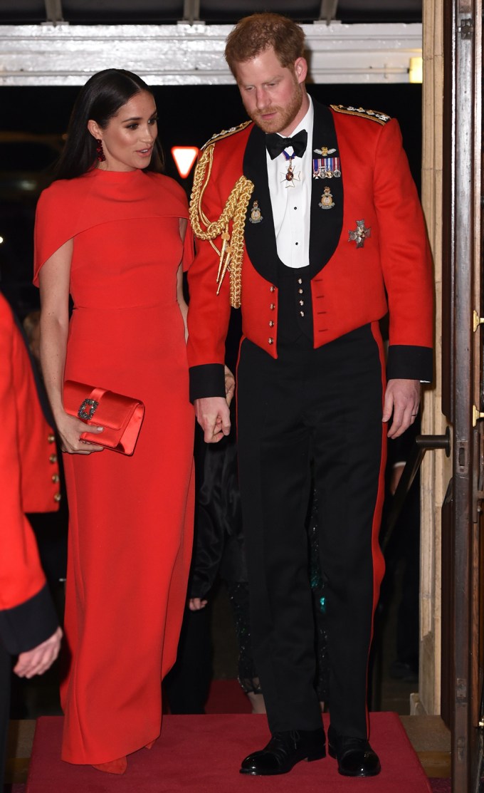 Prince Harry & Meghan Markle Holding Hands