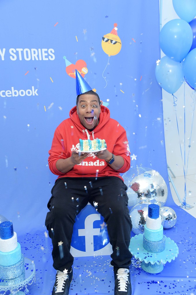 Kenan Thompson Rang in the Launch of Facebook Birthday Stories