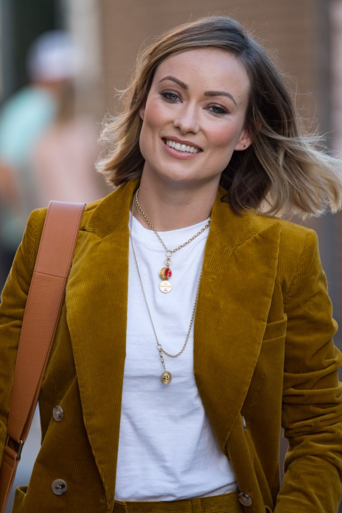 Olivia Wilde at the ‘Jimmy Kimmel Live’ show