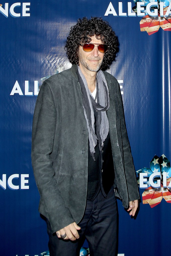 Howard Stern attends a musical