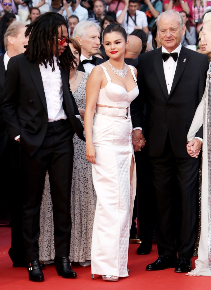 Selena Gomez smiles at the Cannes ‘The Dead Don’t Die’ premiere
