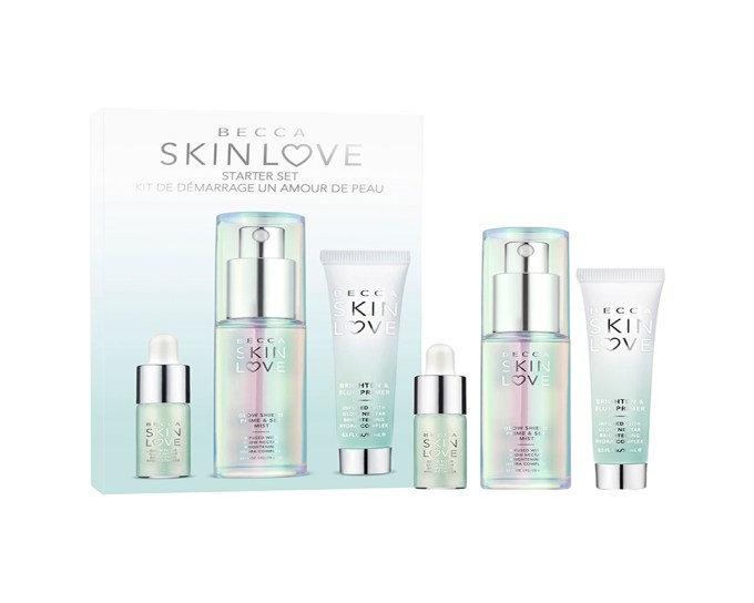 BECCA Cosmetics Skin Love Starter Set, $29, beccacosmetics.com