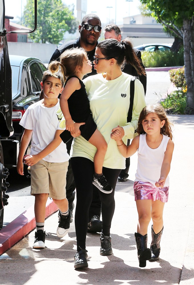 Kourtney Kardashian & Her Kids