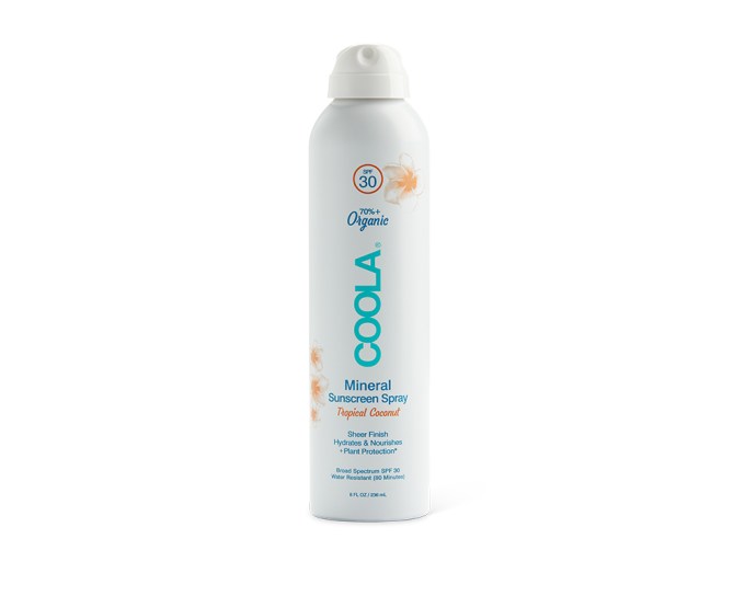 COOLA Mineral Sunscreen Spray SPF 30, $42, Coola.com