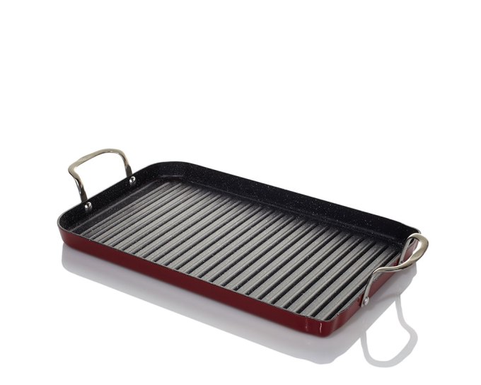 Curtis Stone DuraPan Nonstick Double-Burner Grill Pan, $39.95, HSN.com