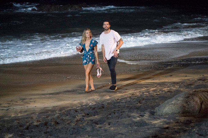 Krystal Nielson & Chris Randone On The Beach