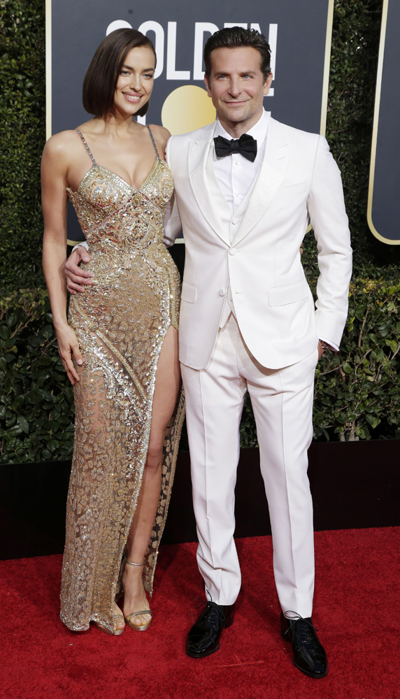 Bradley Cooper & Irina Shayk At The 2019 Golden Globe Awards