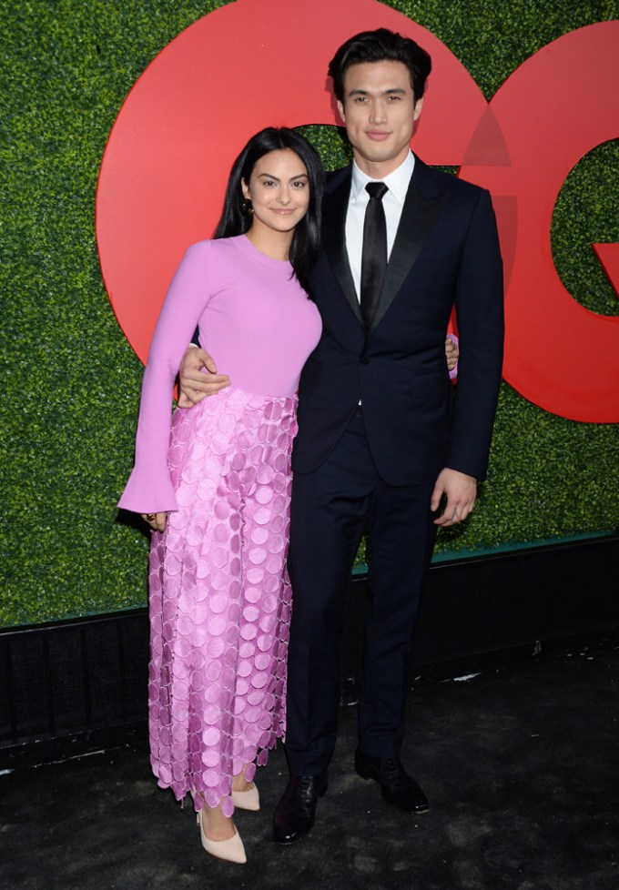 Camila Mendes & Charles Melton At GQ Men of the Year Party