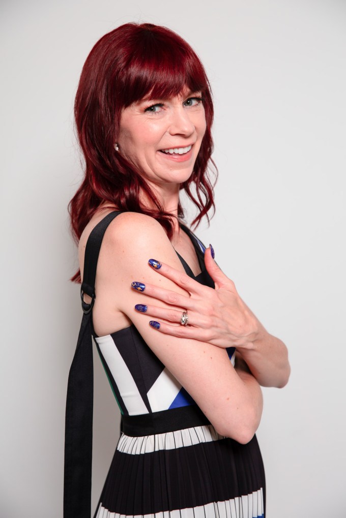 Carrie Preston Shows Off Her Nails
