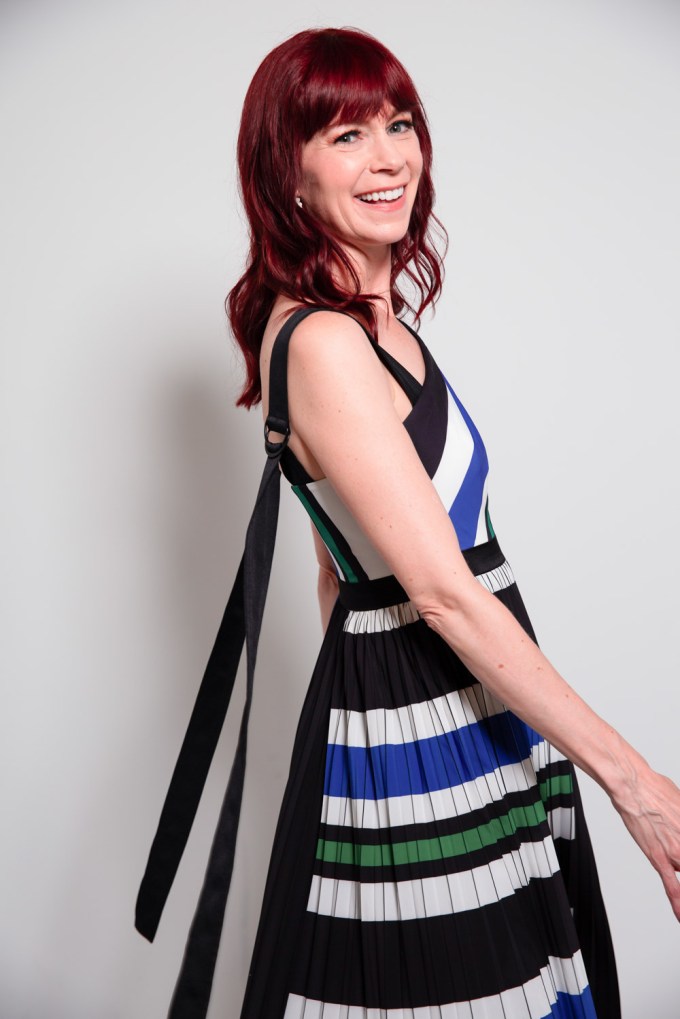 Carrie Preston At HollywoodLife’s NYC Studio