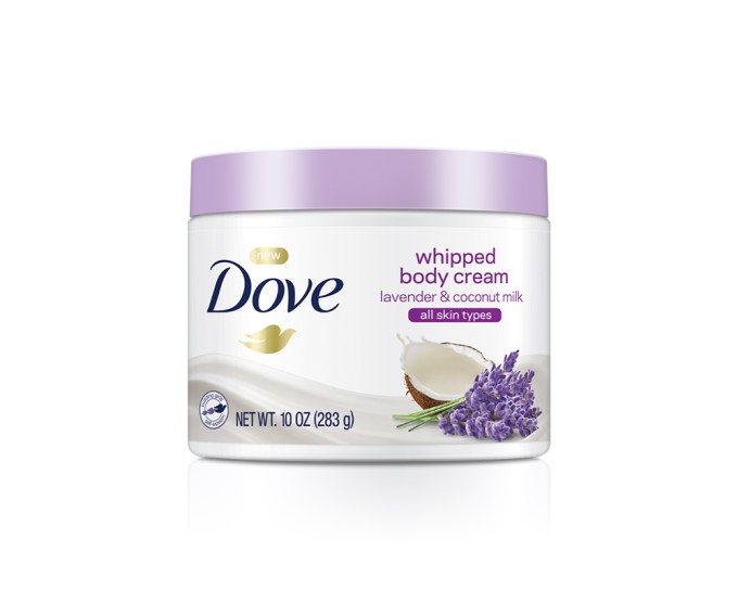 Dove Whipped Lavender & Coconut Body Cream, $8, Target