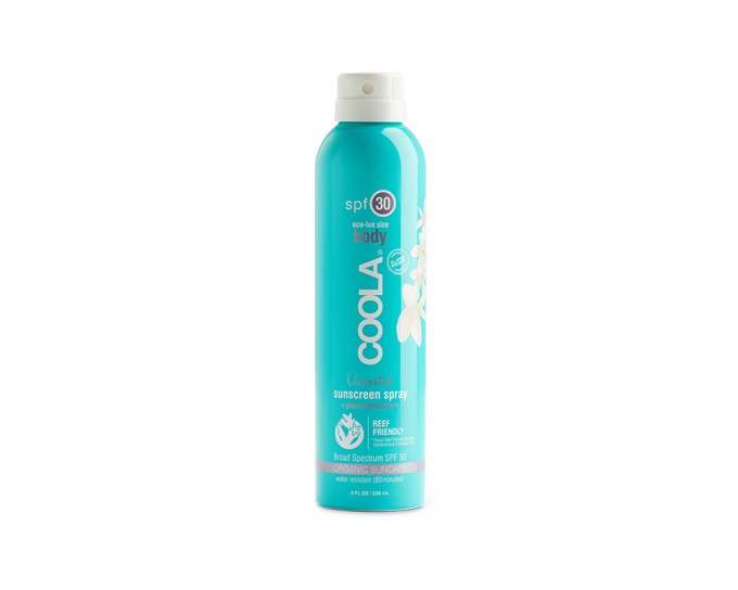 COOLA Classic Body Organic Sunscreen Spray SPF 30, $36, Coola.com