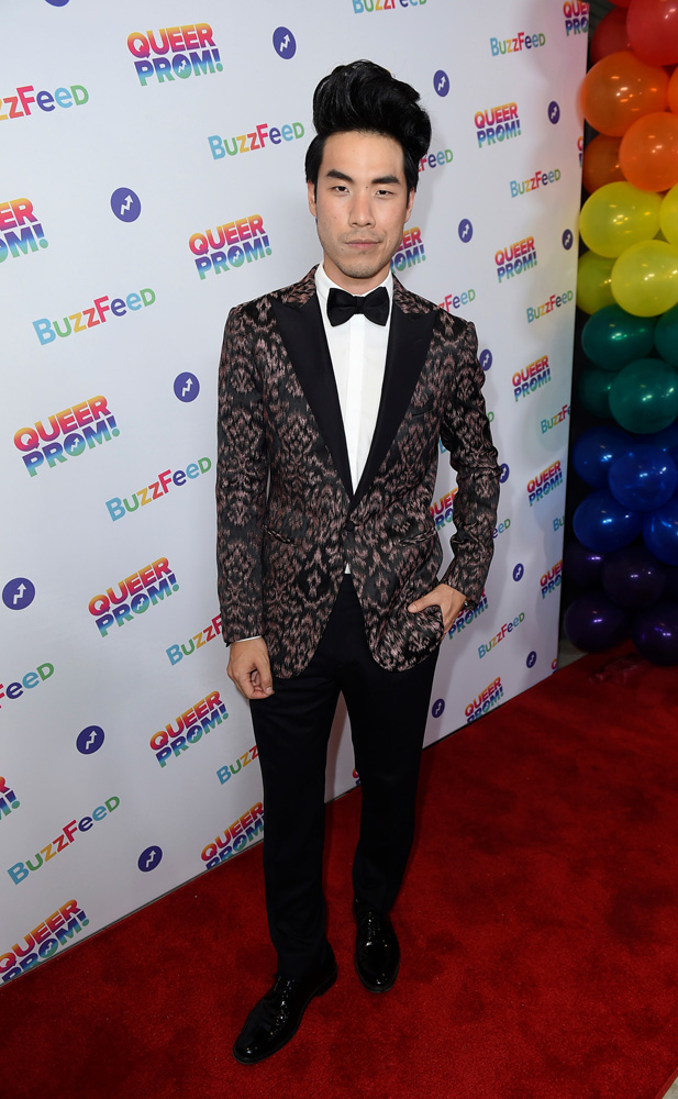 Eugene Lee Yang at BuzzFeed’s Queer Prom