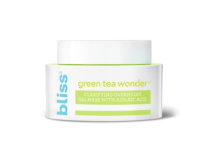 Bliss Green Tea Wonder Clarifying Overnight Gel Mask With Azelaic Acid, $15, Target