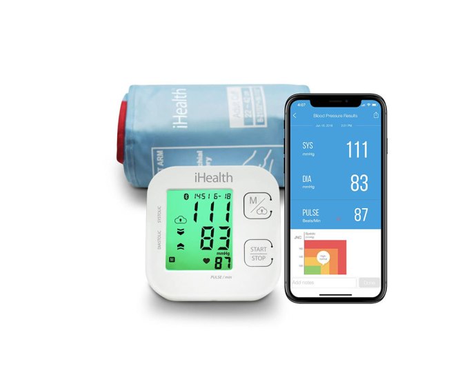 iHealth Track Wireless Blood Pressure Monitor, $31.59, Amazon