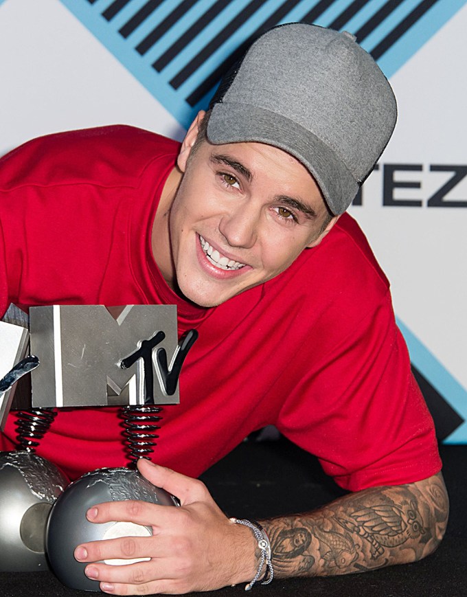 Justin Bieber At The 2015 MTV Europe Music Awards