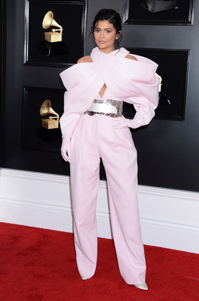 Kylie Jenner At The 61st Annual Grammy Awards