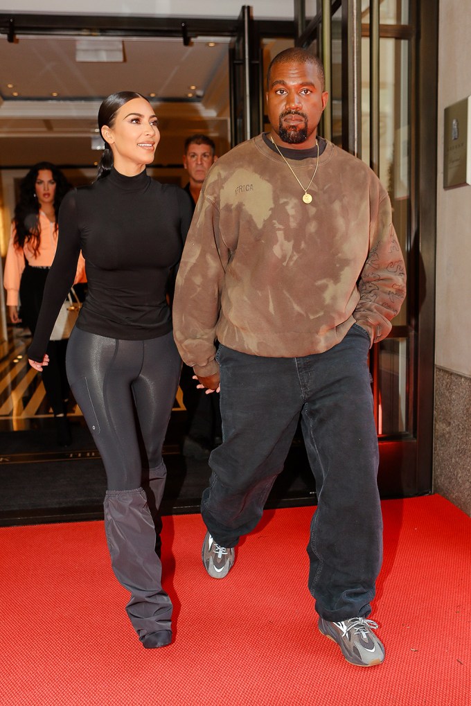 Kim Kardashian In Black