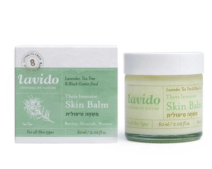 Lavido Thera Intensive Skin Balm, $39, Lavido.com