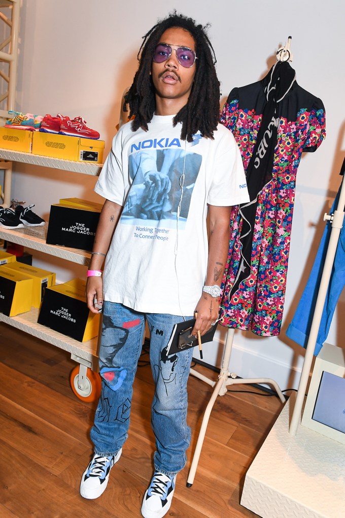Luka Sabbat Attends The Marc Jacobs: SoHo Block Party